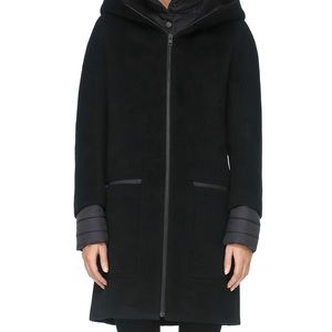 Soia & Kyo Rosalia Coat, black, med, NWT